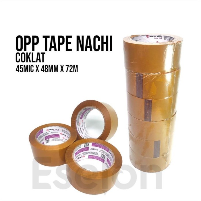 

[BestSeller] Lakban NACHI / lakban OPP Nachi 100yard*48mm