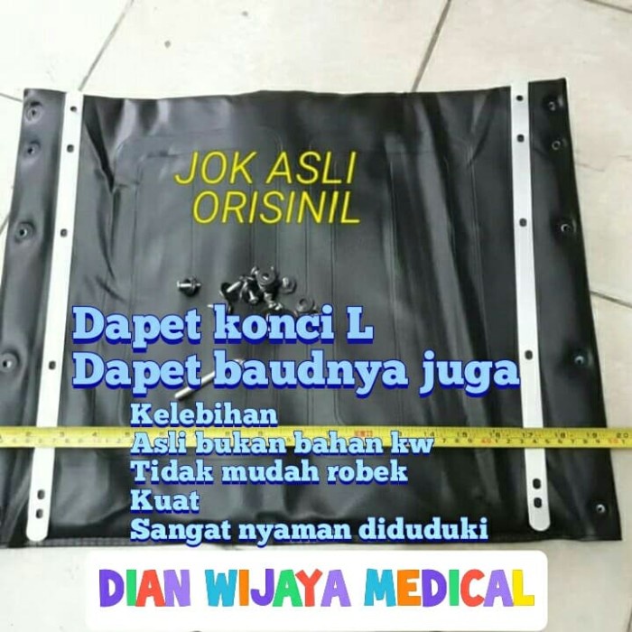 jok kursi roda ori jok kursi roda asli