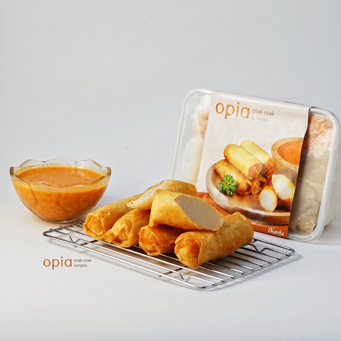 

Promo Terbatas Opia Otak Otak Lumpia (10 Pcs) + Extra Bumbu Kacang (250 Ml) Aman