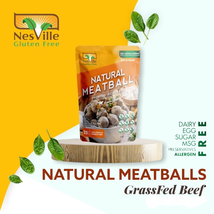 

Promo Terbatas Bakso Sapi Nesville Gluten Free / Alergi Food Aman