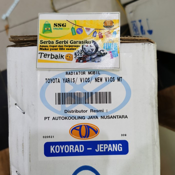 Radiator Assy New Vios Yaris Manual Koyorad