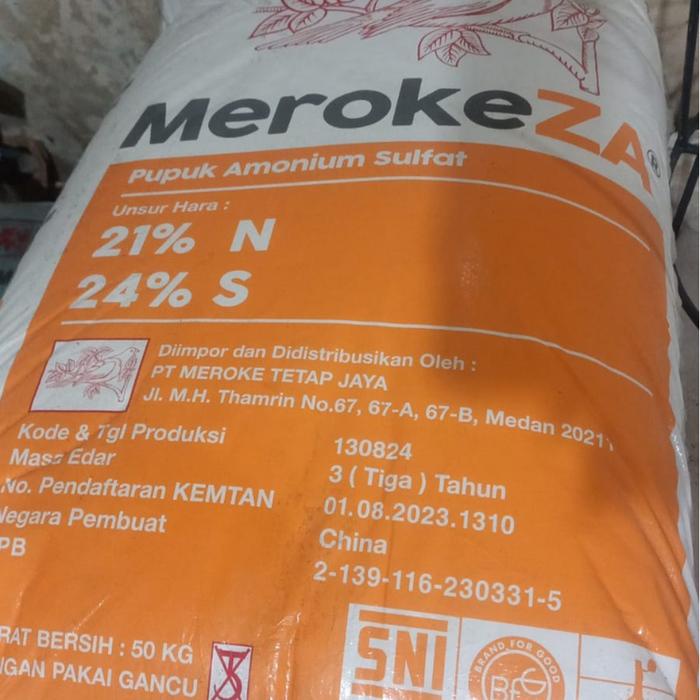 PUPUK ZA KEMASAN 50KG KEMASAN ORIGINAL PABRIK
