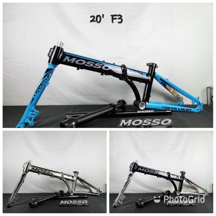 Terhemat Frame Fork Lipat Mosso F3 Disc 20 Inch