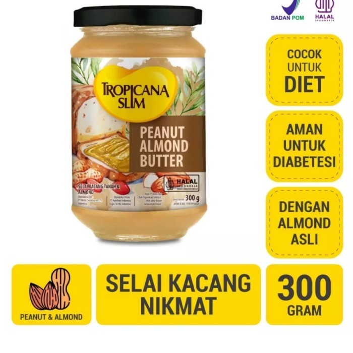 

(BestSeller) TROPICANA SLIM SELAI STROBERI / STRAWBERRY JAM 375 GRAM