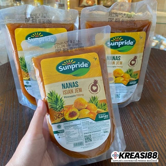 

(BestSeller) [BARU] Selai Nanas Isian Nastar - Sunpride Filling Pinnaple 500gr