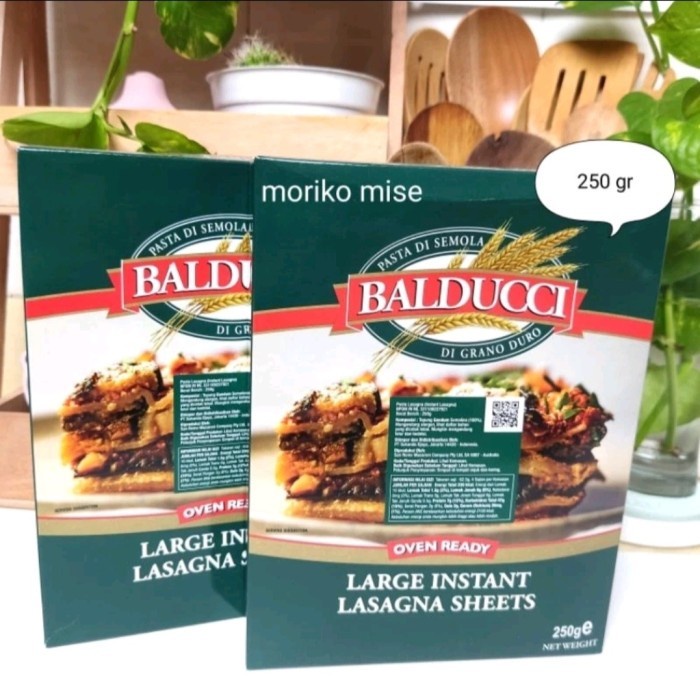 

(BestSeller) balducci lasagna instant / lasagna sheet 250 gr / lasagna balducci