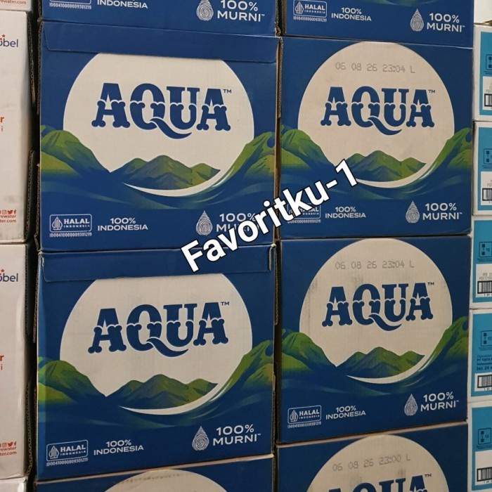 

(BestSeller) Air Mineral AQUA Kemasan Botol 1500 ml 1500m (Ojol Only)