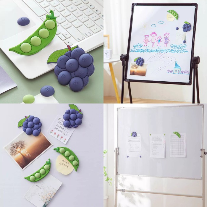 MAGNET TEMPELAN HIASAN KULKAS SET LUCU UNIK SERBAGUNA MULTIFUNGSIDECOR KODE 571