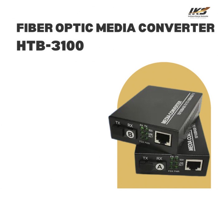 Fiber Optic Media Converter Htb-3100 Ori