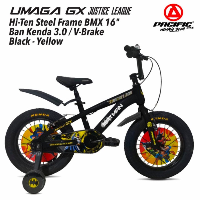 sepeda anak bmx 16 pacific BATMAN NEW Kode 242