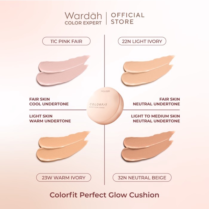 ACBEAUTY- [BUY 1 GET 1] Wardah Colorfit Perfect Glow Cushion FREE Wardah Colorfit Ultralight Matte