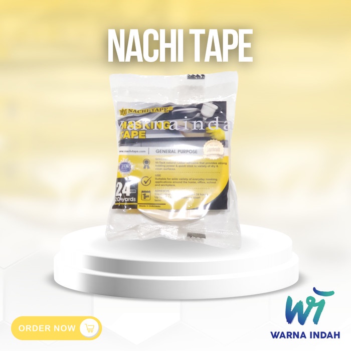 

Kertas lem nachi 1 dus isi 96 24mm x 20 yard