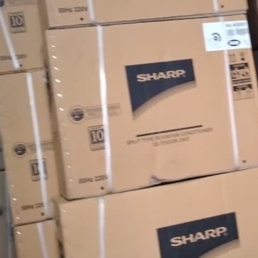 PROMO AC WATT RENDAH TUKAR TAMBAH UNIT BARU 3/4 PK 590 WATT SHARP UCY