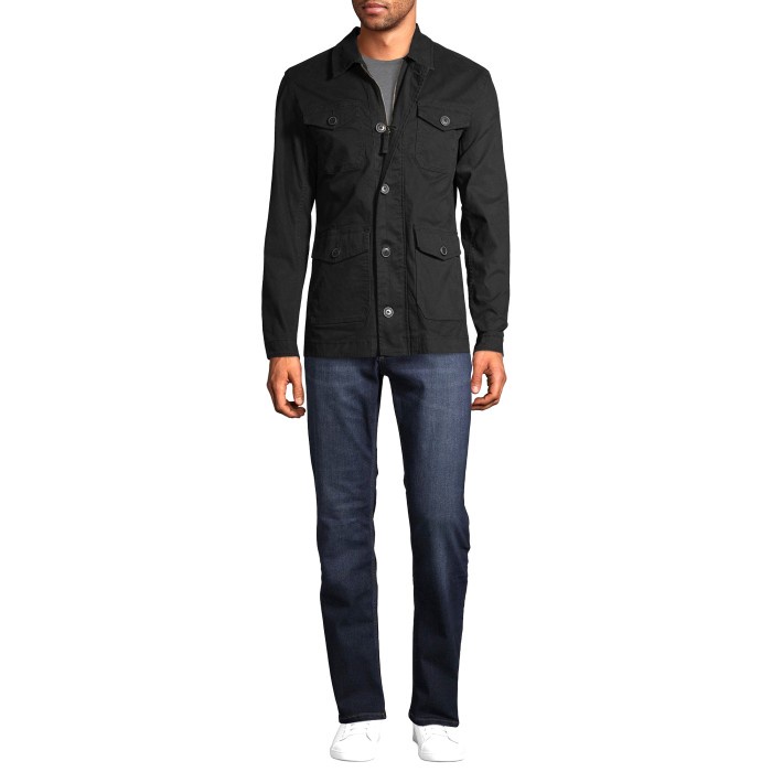 Parka George Field Original Black Doff