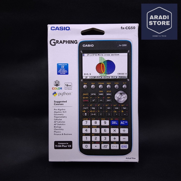

Jual [READY] NEW Casio FX Scientific CG50 Color Graphing Calculator