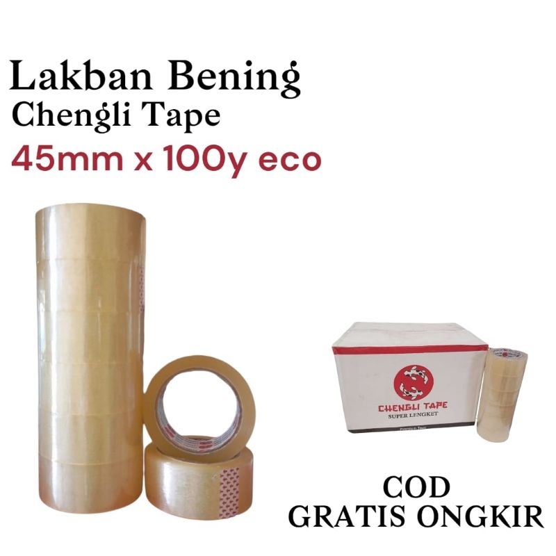 

1 Slop Lakban Bening 100yard Lakban Cokelat 100yard Bc X 45mm 1 Slop Isi 6 Roll