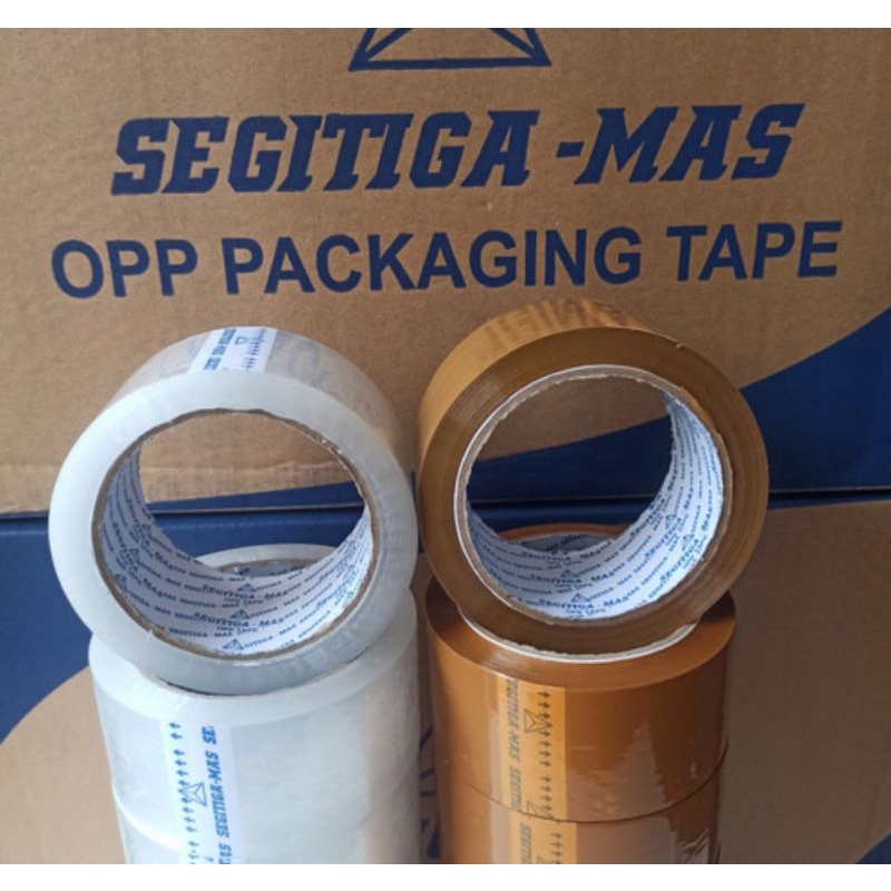 

lakban Isi 6 Pcs . SM-Biru (48 mm) x 90 Yard x 45 mc Opp Tape Merk.