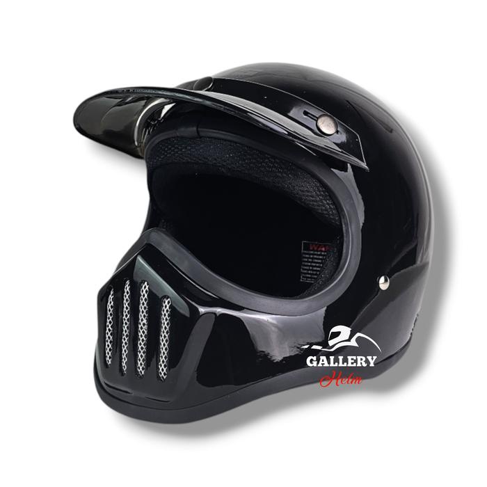 Helm Js Cakil Helm Sni Dewasa / Cakil Js Retro / Motorcycle