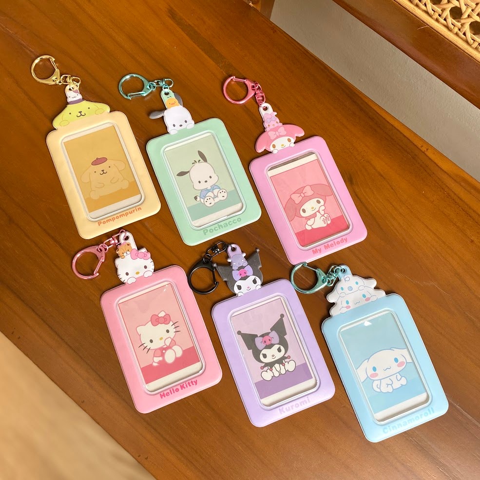 

Id Card Case Gantungan Karakter Kartun Sanrio Kuromi Pochaco Melody Hello Kitty Cinnamoroll Photo