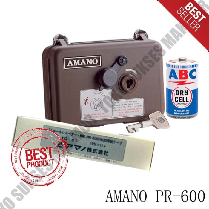 Mantab Amano Pr600 Amano Security Amano Watchman'S Clock / Security Patrol