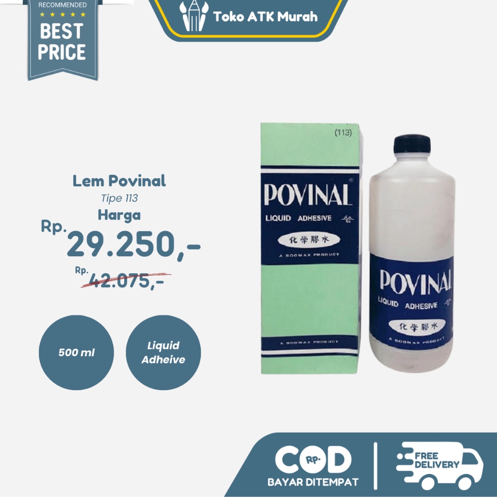 

Lem Cair Povinal No. 113 - 500 ml