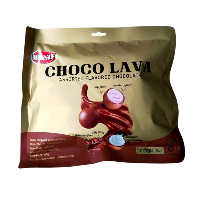 

terbaru !!! coklat lava mr sif 200 gr choco lava enak {sudah halal} chocolate ready