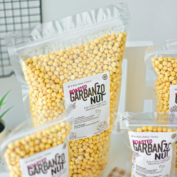 

terbaru !!! roasted garbanzo ( garbanzo kacang arab panggang ) 1 kg tanah chickpeas bebas gmo tidak