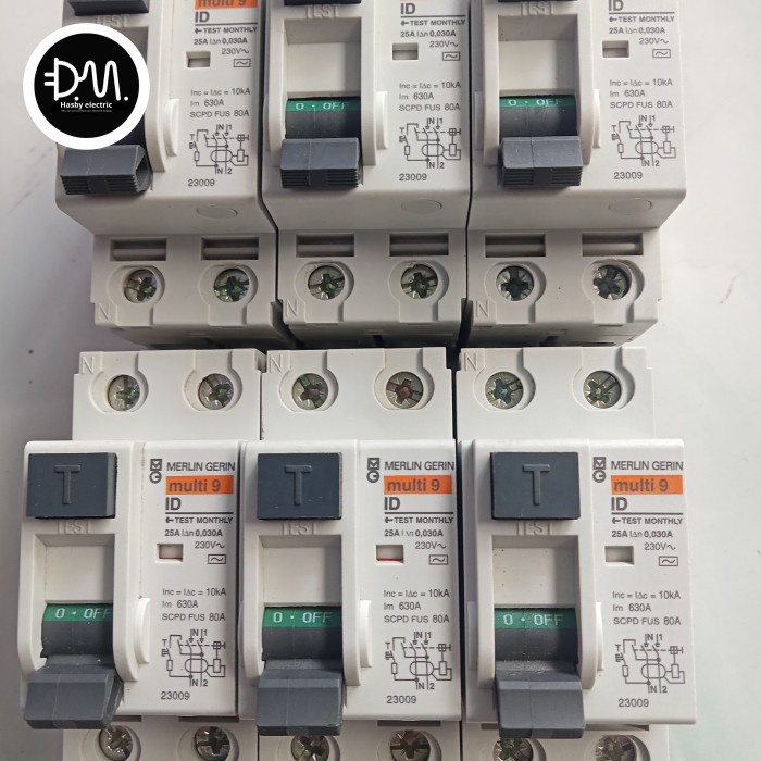 Merlin Gerin ELCB/RCCB (2p 25A)(30MA)