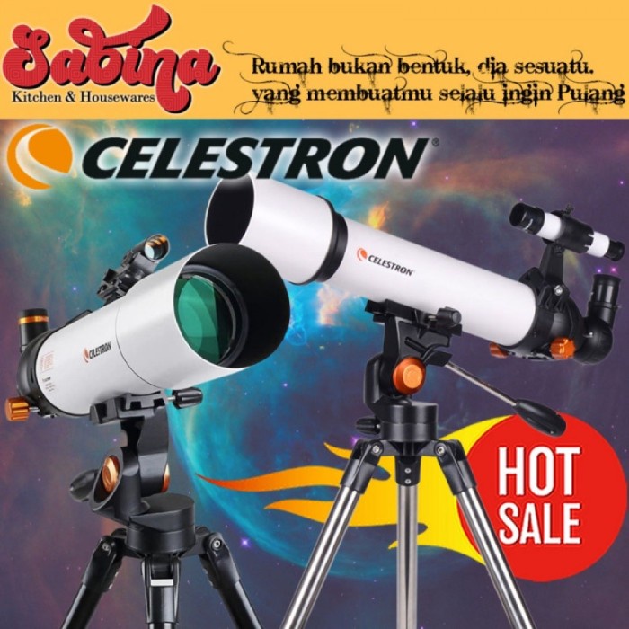 HRG DISKON Teropong Bintang Telescope Luar Angkasa Astronomical 70 mm SCTW-70
