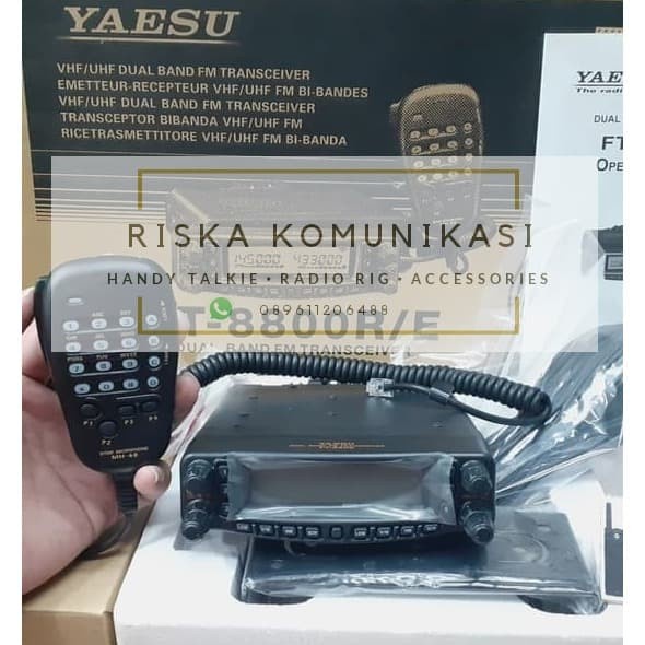Gercep Radio Rig Yaesu Ft 8800 Dualband - Jual Rig Yaesu Ft 8800 R/E Dualband