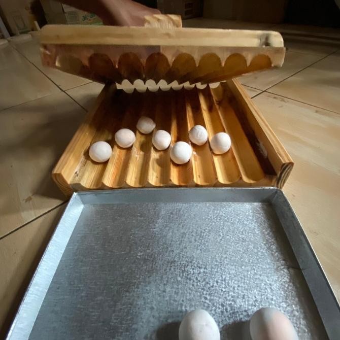 [ARO] cetakan kue bulat / mesin cetak bakso manual lubang 2-32mm