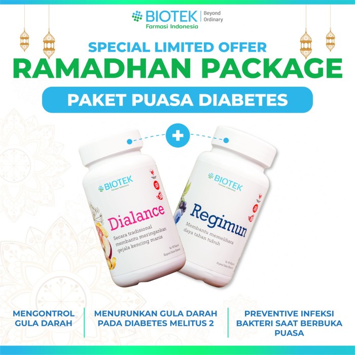 

Dialance x Regimun Obat Herbal Diabetes Puasa Agar Tetap Sehat Kuat