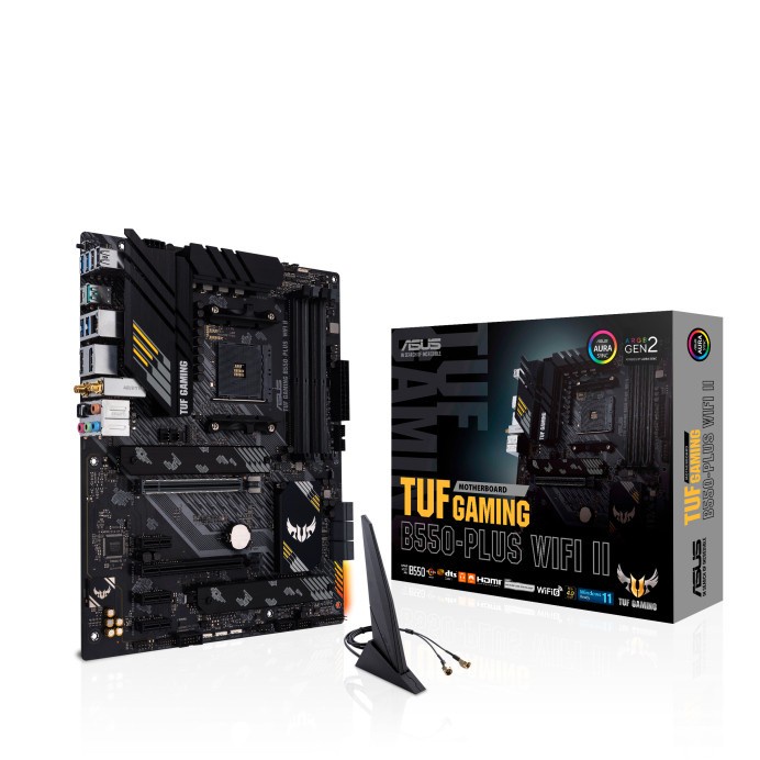 BISA GOSEND MAINBOARD ASUS TUF GAMING B550 PLUS WIFI II - AM4 ATX ASUS B550PLUS