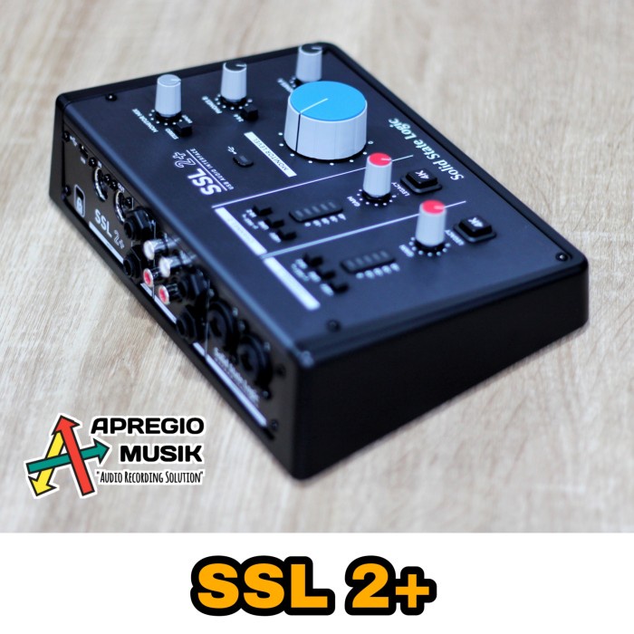 Soundcard Solid State Logic SSL 2+ Plus Apregio Musik
