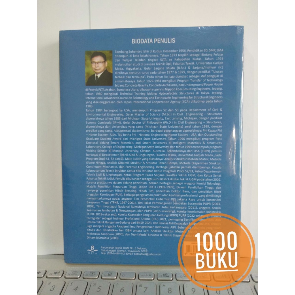 {{ Buku teknik sipil ANALISIS STRUKTUR METODE ELEMEN HINGGA Bambang Suhendro Ready}}