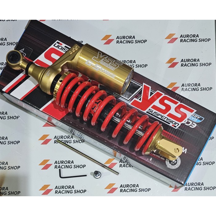 SHOCK YSS G PLUS GOLD SERIES 330 MM VARIO 125 & VARIO 150 RED GOLD