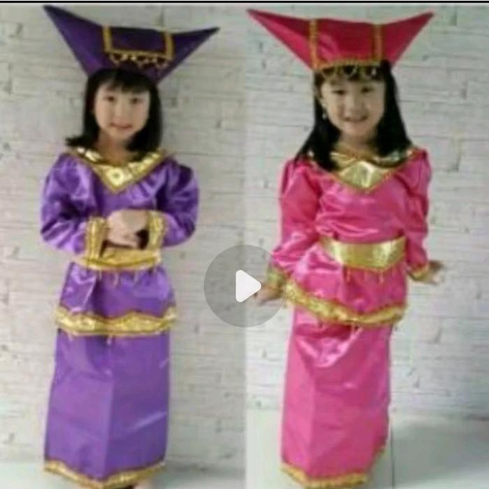 PAKAIAN ADAT PADANG ANAK TK & SD // BAJU ADAT ANAK TK & SD