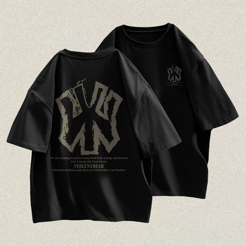 PROMO / RENELLE T Shirt Pria XXL Kaos Pria Distro Original 100% Baju Cowok Import Keren Kaos MLB