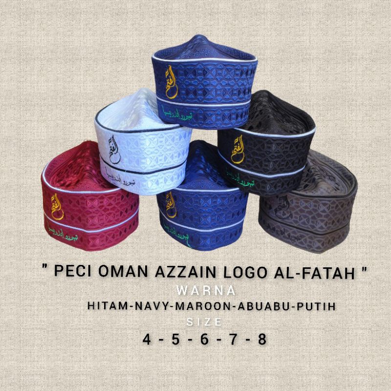 PROMO / PECI OMAN TERBARU, PECI OMAN AZZAIN LOGO AL-FATAH