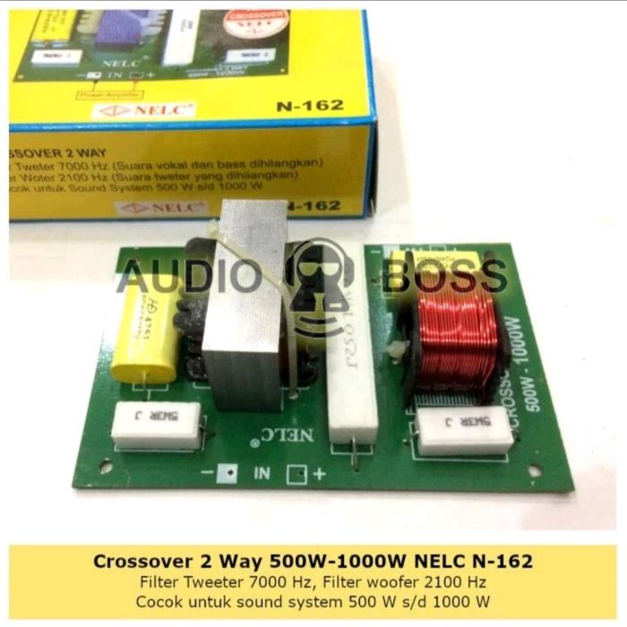 Crossover Pasif 2 Way 500 - 1000 Watt Nelc N 162 Krosofer Low High