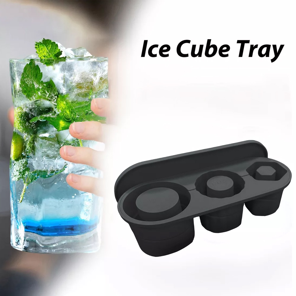

Cetakan Es Batu Silikon Cylinder 3 Grid Ice Cube Mold Stanley - GTR3 - Hitam | Jakhoki