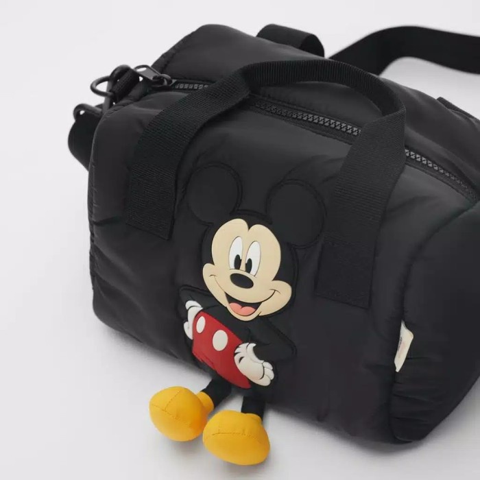 ORIGINAL.. TAS SELEMPANG/BAHU ZARA 3 D MICKEY MOUSE