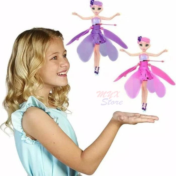 Mainan Peri Terbang Barbie Peri Terbang Flying Fairy Sensor tiktok boneka barbie peri terbang sensor