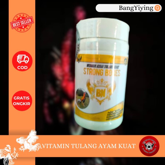 STRONG BONES VITAMIN KALSIUM TULANG AYAM PERKUAT STRUKTUR TULANG AYAM