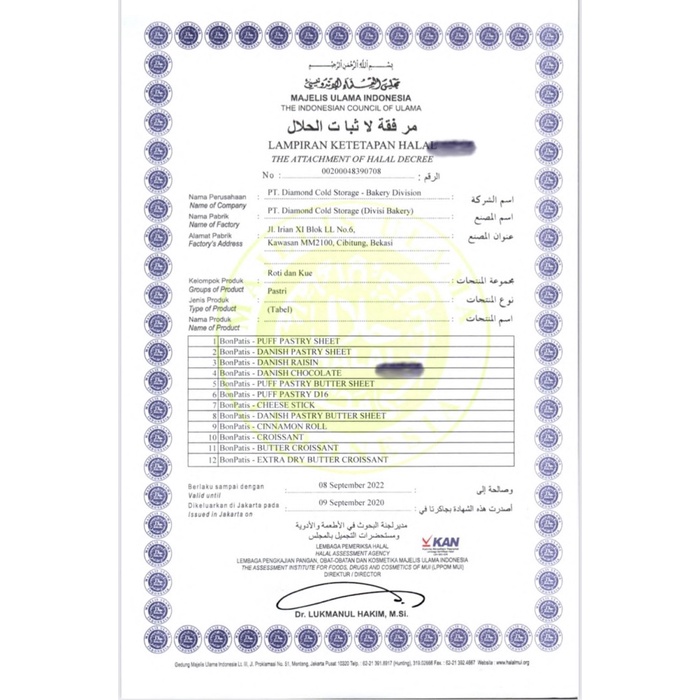 

BONPATIS Croffle Croissant Dough Frozen FULL Butter 30gr (Min 160 Pcs)