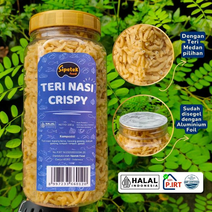 

Sipetek - [Spesial] Teri Nasi/Teri Medan Crispy Toples 130gr