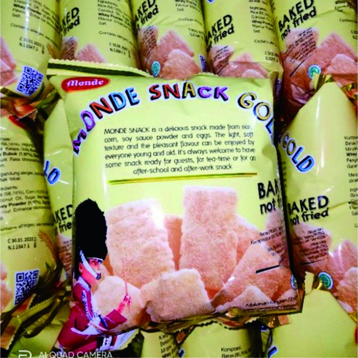 

Monde Serena Snack Gold 27 gram