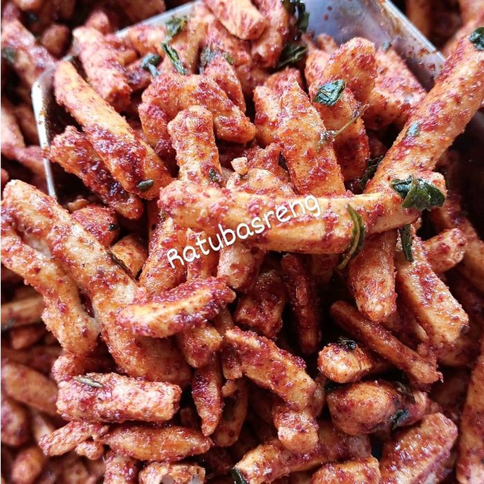 

Basreng Pedas Exstra Daun Jeruk Isi 500 Gram - Snacks, Food