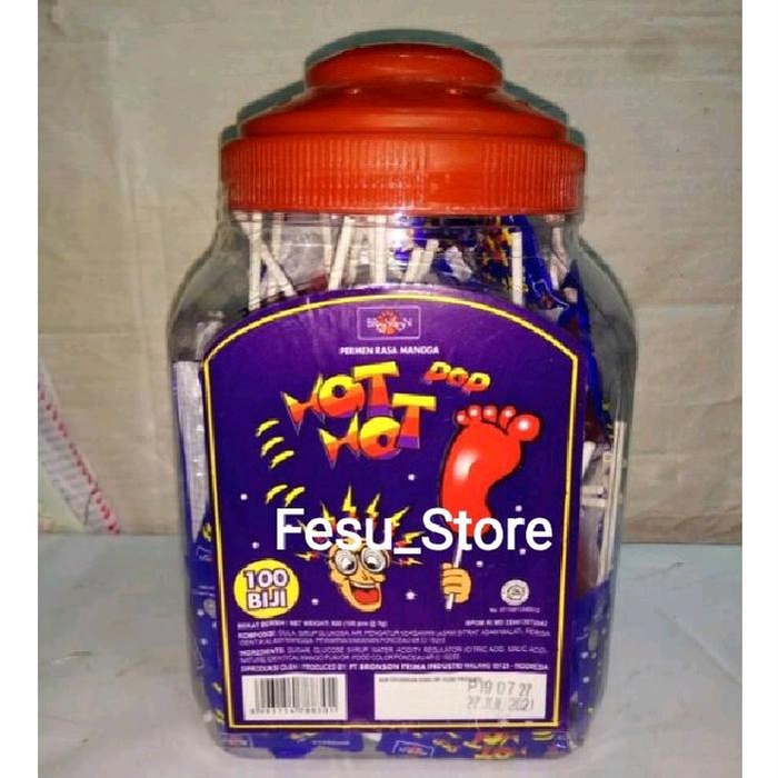 

Permen kaki hot hot pop isi 100pcs