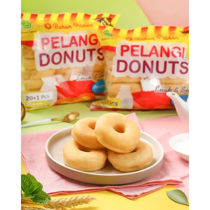 

Donut Kentang Mini Donut Pelangi Isi 21